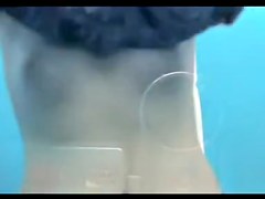 Full tits close ups from the beach change cabin