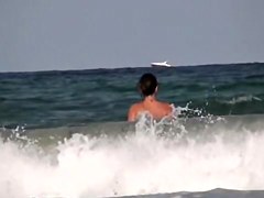 Nudist beach video introduces great looking naked babes