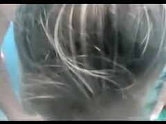 Hot beach amateur gets her tits bouncing on spy cam