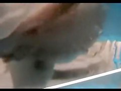 Beach voyeur scenes of the naked body in the changing cabin