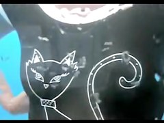 Beach voyeur scenes of the naked body in the changing cabin