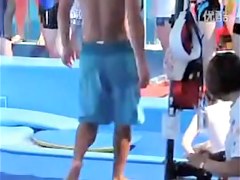 Seducing body of the cute flowrider peeked by beach hunter