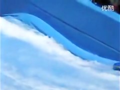 Seducing body of the cute flowrider peeked by beach hunter