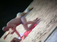 Many sexy beach nudists caught naked on voyeur hidden cam