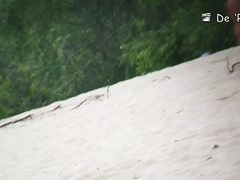 Hot naked bodies at the nudist beach