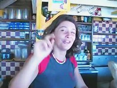 Various females on the beach tanning in a porno compilation