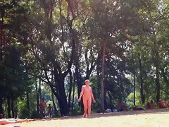Mature nudist voyeur video with big naked chicks