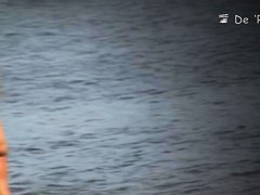 Beach hunter voyeurs girls shaking tits and nude asses