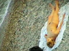 Splendid nude beach voyeur spy cam video