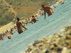 All kinds of beach nudist girls