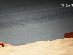 The candid tits view of pretty girls sunbathing topless