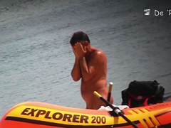 The candid tits view of pretty girls sunbathing topless