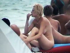 Beautiful babes on beach posing for me