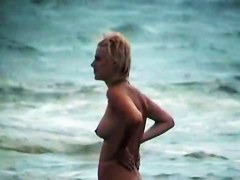 Beautiful babes on beach posing for me