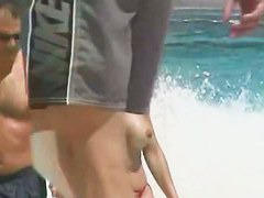 Beach voyeur movies present hot naked bodies basking in the sun.
