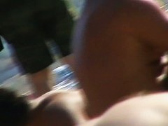 Hot amateur video of some sexy babes on the beach