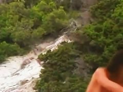 Voyur vid of two very naked and very sexy women on a nudists