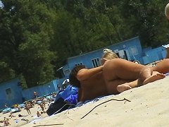 Stunning blonde teen nudists hidden voyeur video
