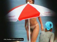 Real young beach nudist voyeur video