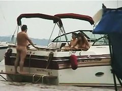 Hot video of several scenes from a nudist beach