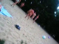 Spy nude cams on the beach get a lot of naked chicks