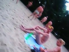 Spy nude cams on the beach get a lot of naked chicks