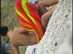 Summer beach is full of nasty bitches with big boobies