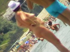 Mature and not very much nudist chicks on hidden cam