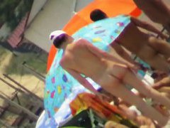 Mature and not very much nudist chicks on hidden cam