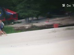Great nude beach voyeur spy cam shots