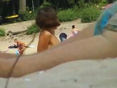 Beach Nudist Porno Hot Tanned Ass Tanned And Shaved Tight Pussy