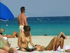 Compilation of the best beach voyeur movies with naked chicks