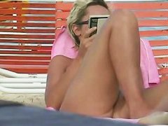 Amazing amateur pussies of nudist beach girls