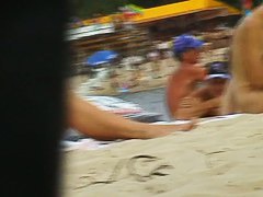 Candid video for free of sexy people on the nude beach