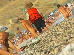 Nude beach video of splendid naked bodies
