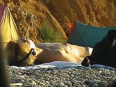 Hot amateur voyeurism beach nudity