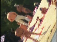 Naked bimbos at the beach on beach voyeur spy cam video