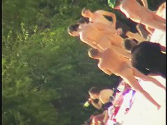 Naked bimbos at the beach on beach voyeur spy cam video