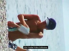 Naked chicks tanning in the best nude beach video compilation