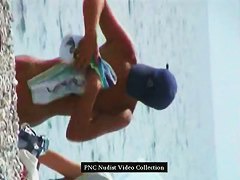 Naked chicks tanning in the best nude beach video compilation