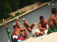 Beach voyeur video full of sweet natural tits goodness