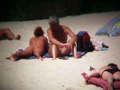 Mature nudist hidden beach voyeur video