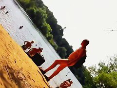 This beach is full with nude babes, boobies and asses