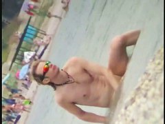 Real beach nudist spy cam girls