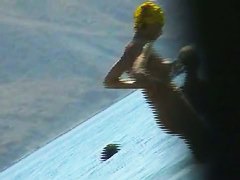 Skillful voyeur smuggled a camera to a nudist beach