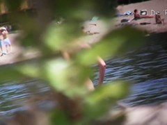 Real nudists provide with the hot beach sex scenes