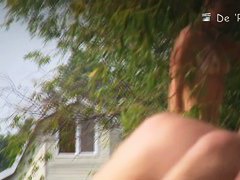 Hot blokes and sexy chicks tanning their bodied on the nudist beach