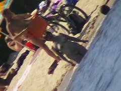 Mature amateur nudist beach cam voyeur vid