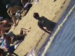 Mature amateur nudist beach cam voyeur vid