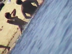 Mature amateur nudist beach cam voyeur vid